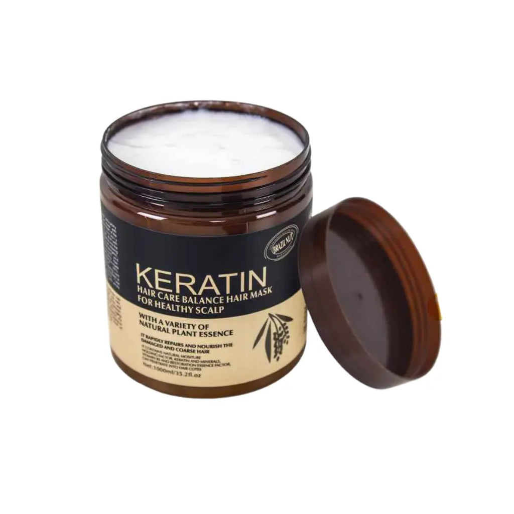 Brazil Nut Oil Hair Mask Texture – Smooth & Nourishing